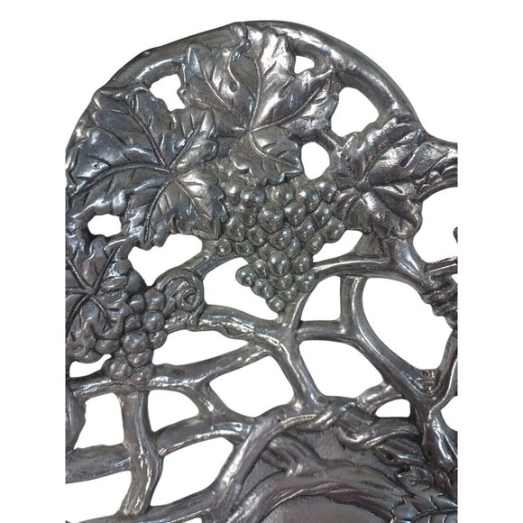 Arthur Court 1996 Large Reticulated Grapevine Bread Fruit Centerpiece Basket Vtg - Picture 6 of 9